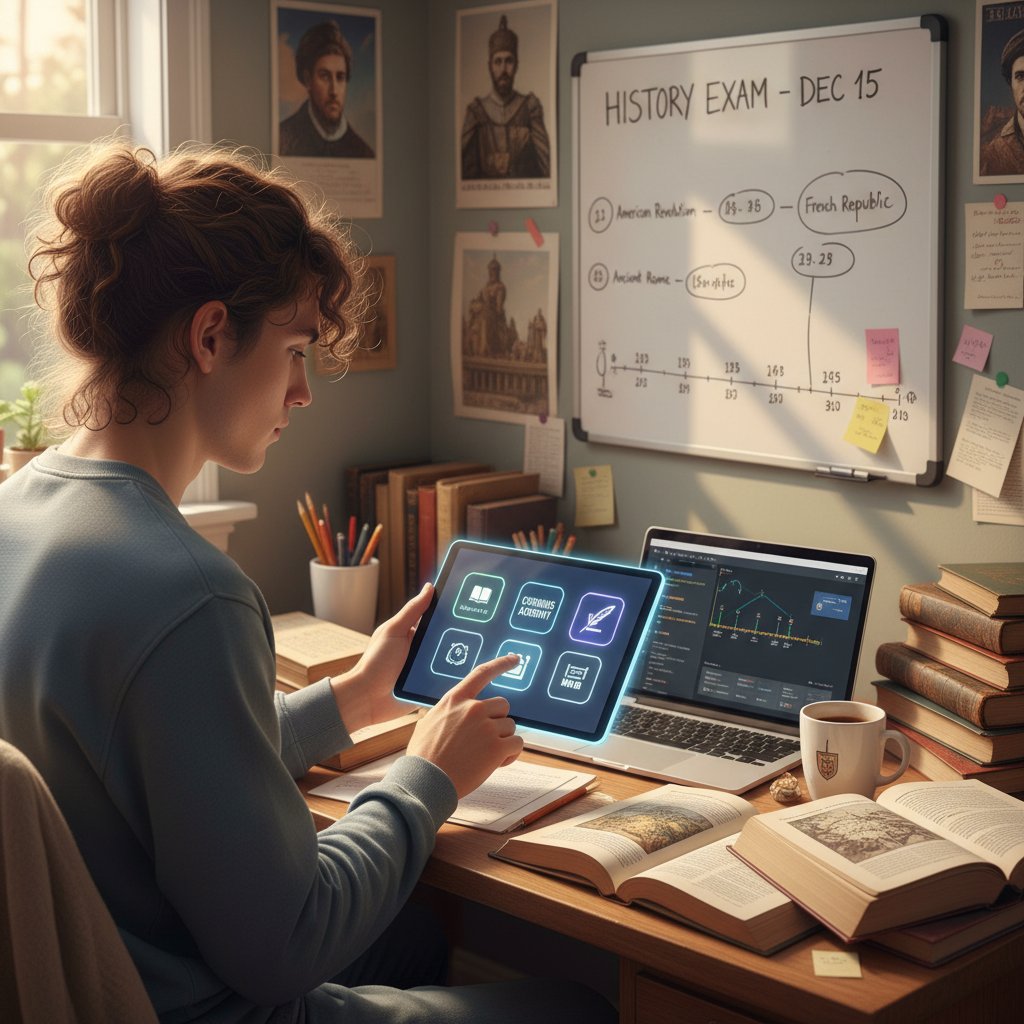 Porównanie różnych platform edukacyjnych i ich funkcji przez ucznia przygotowującego się do matury z historii