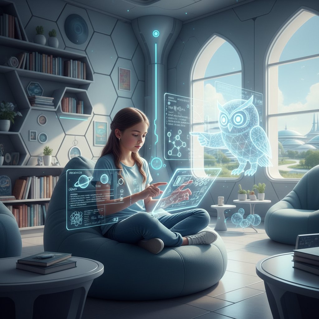 Uczeń korzysta z nowoczesnej aplikacji wsparcia psychologicznego