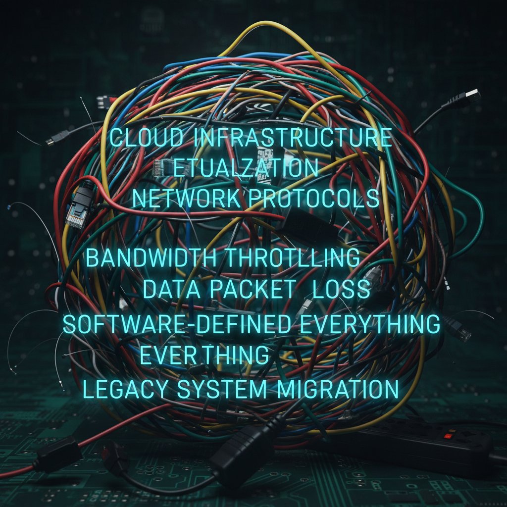 Photo of tangled wires, representing jargon and confusion in support—keywords: support jargon, confusion, tangled wires