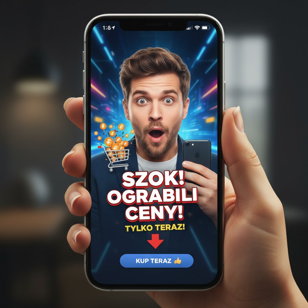 Polak zaskoczony odważną reklamą na Facebooku w telefonie