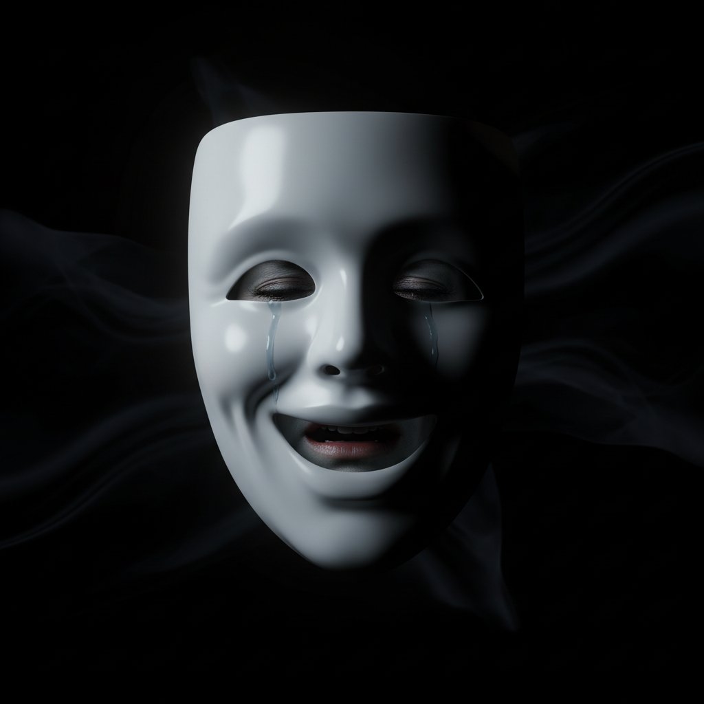 Maski pozytywności – ukryty ból i brak autentycznej akceptacji siebie