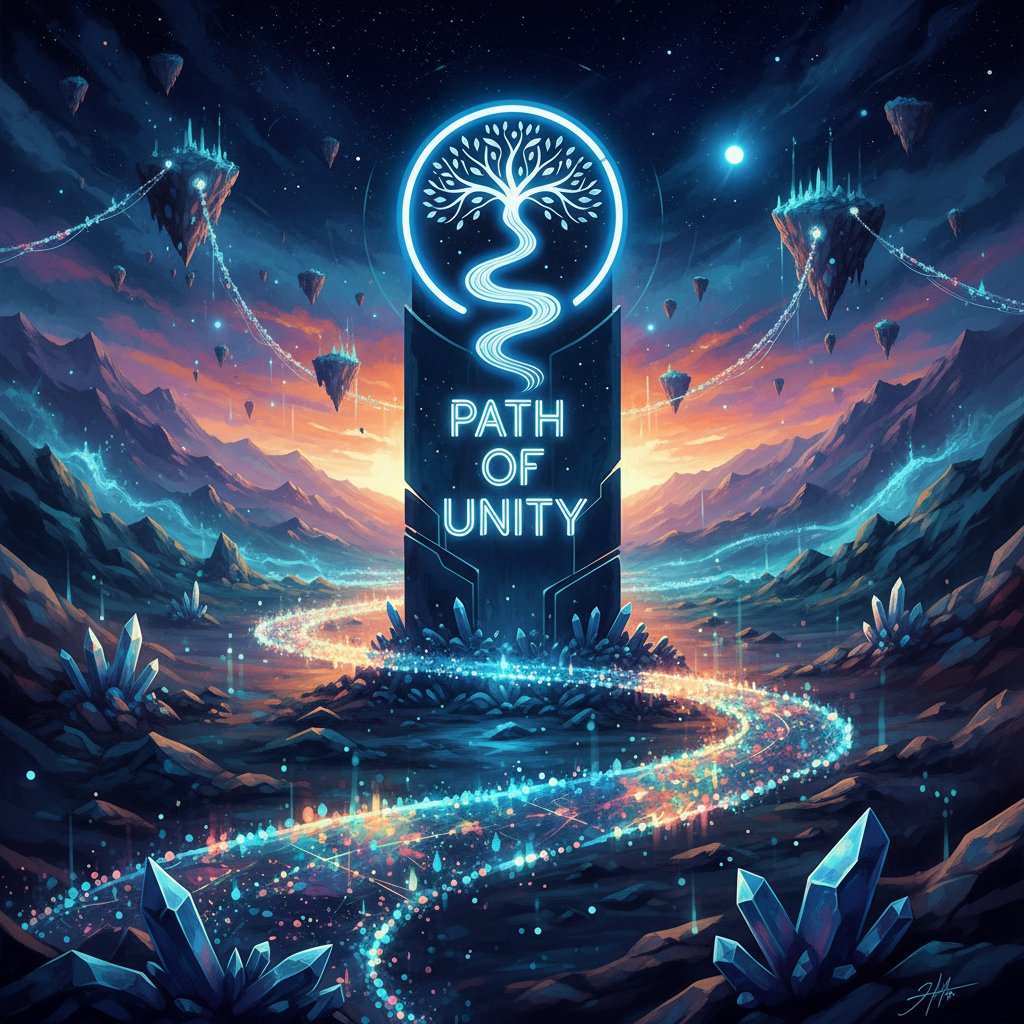 Symboliczny znak drogowy w cyfrowym krajobrazie, rozmowa internetowa