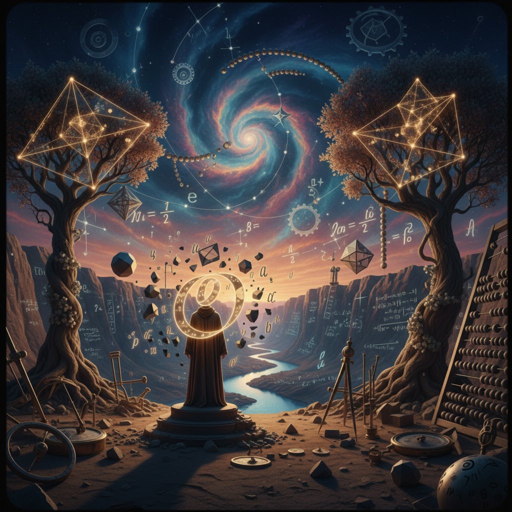 Abstract image illustrating regression as both a mathematical and psychological concept in movies