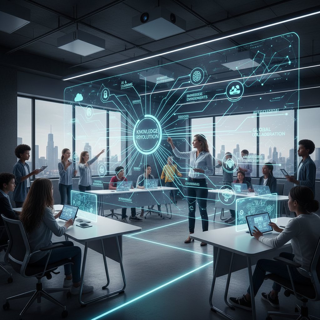 Uczeń i nauczyciel pracują razem nad mapą myśli online na lekcji, tablica interaktywna