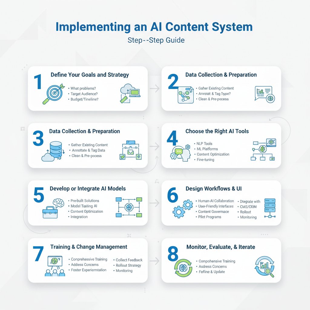 Zespół wdraża system do szybkiego generowania treści online krok po kroku