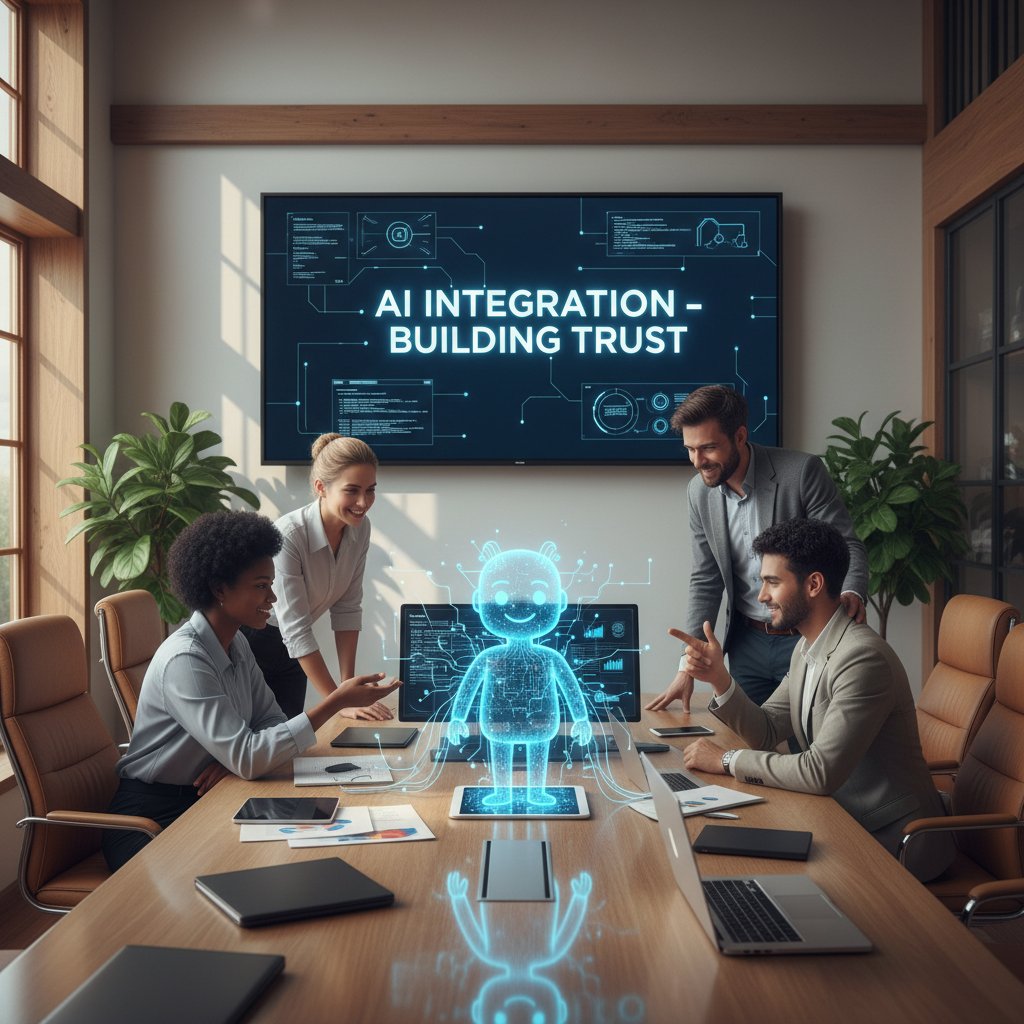 Zespół podczas nieformalnego spotkania, AI jako narzędzie wsparcia – szczera atmosfera i integracja