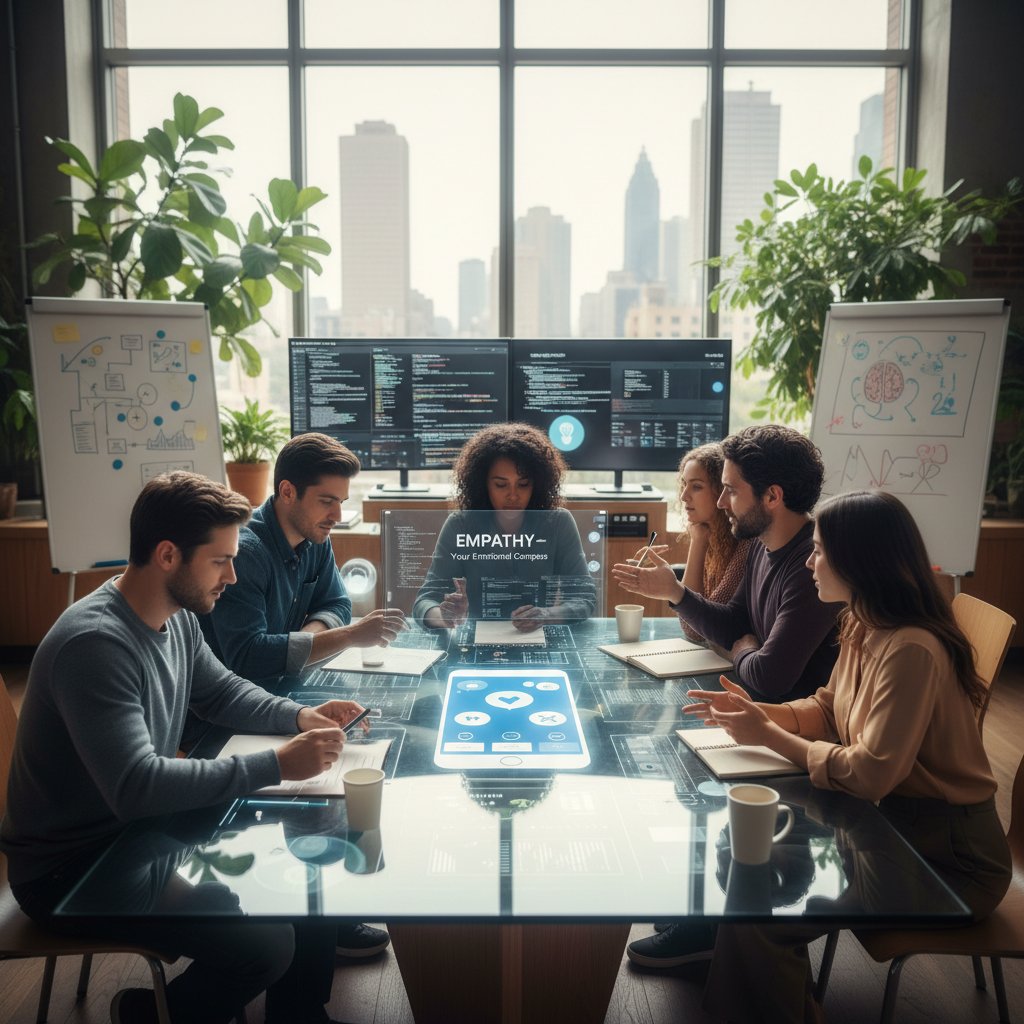 Zespół programistów i psychologów pracujący nad rozwojem aplikacji wsparcia emocjonalnego