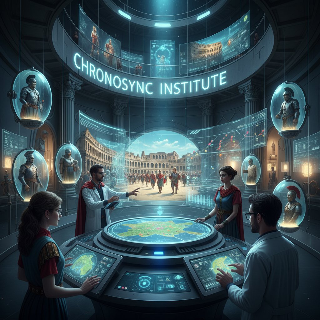 Zespół w muzeum testuje symulację zarządzania ekspozycją, kreatywna atmosfera, technologia i historia