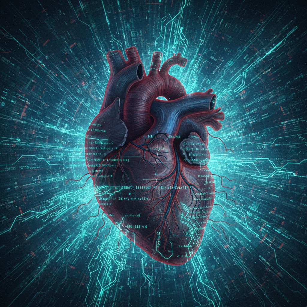 Heart symbol torn by digital interference, illustrating the emotional toll of bad dating advice