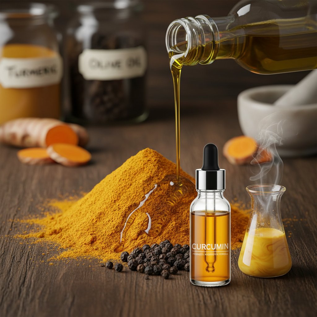 Kurkumina z pieprzem i oliwą – zdjęcie potrawy poprawiającej przyswajalność