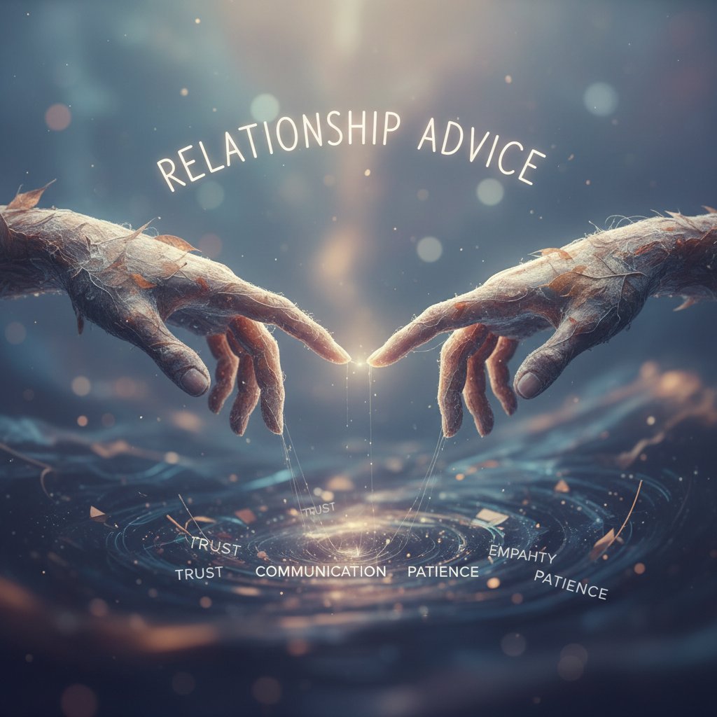 Two hands reaching for each other, fragile connection, relationship advice, moody lighting