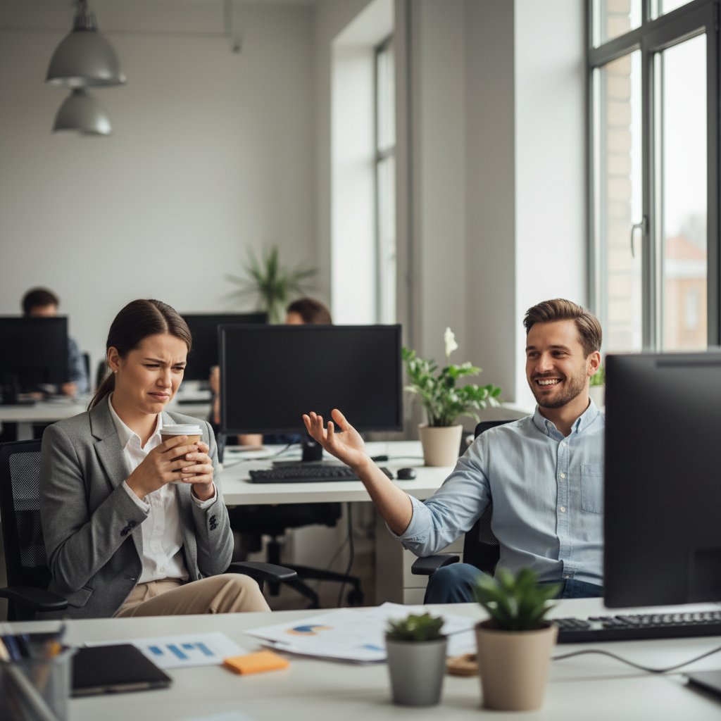 Niepożądane zachowanie w pracy jako przykład molestowania