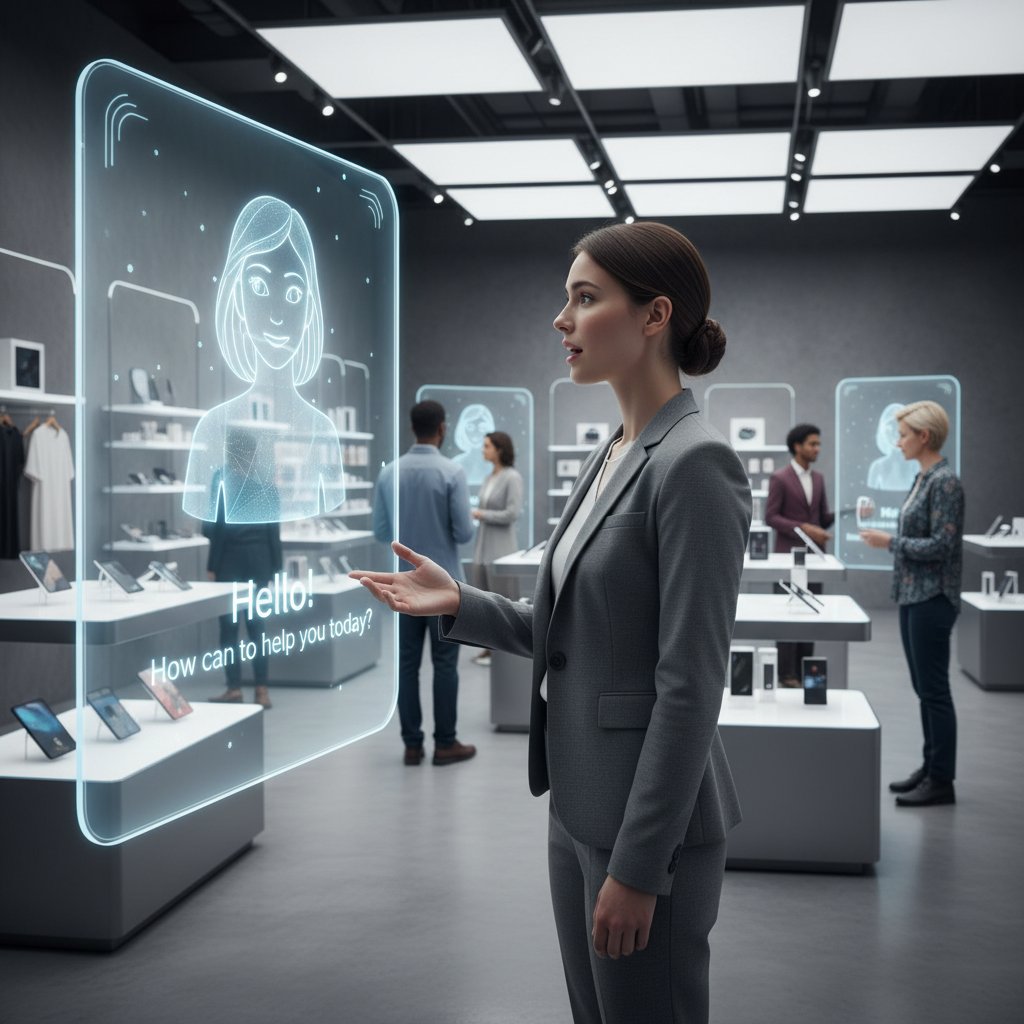 Użytkownik zadaje pytanie symulatorowi rozmów