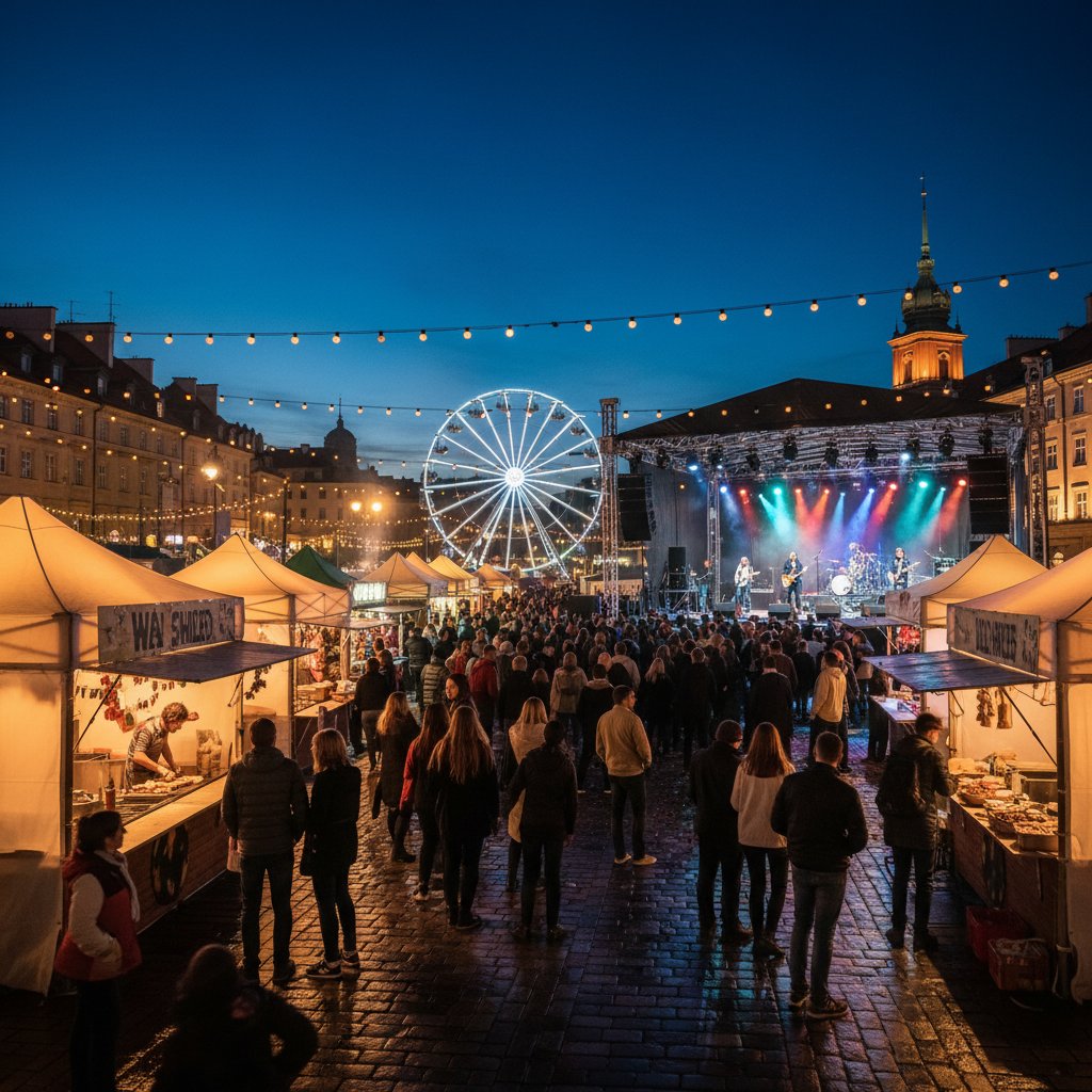 Kulturalne wydarzenie poza centrum Warszawy