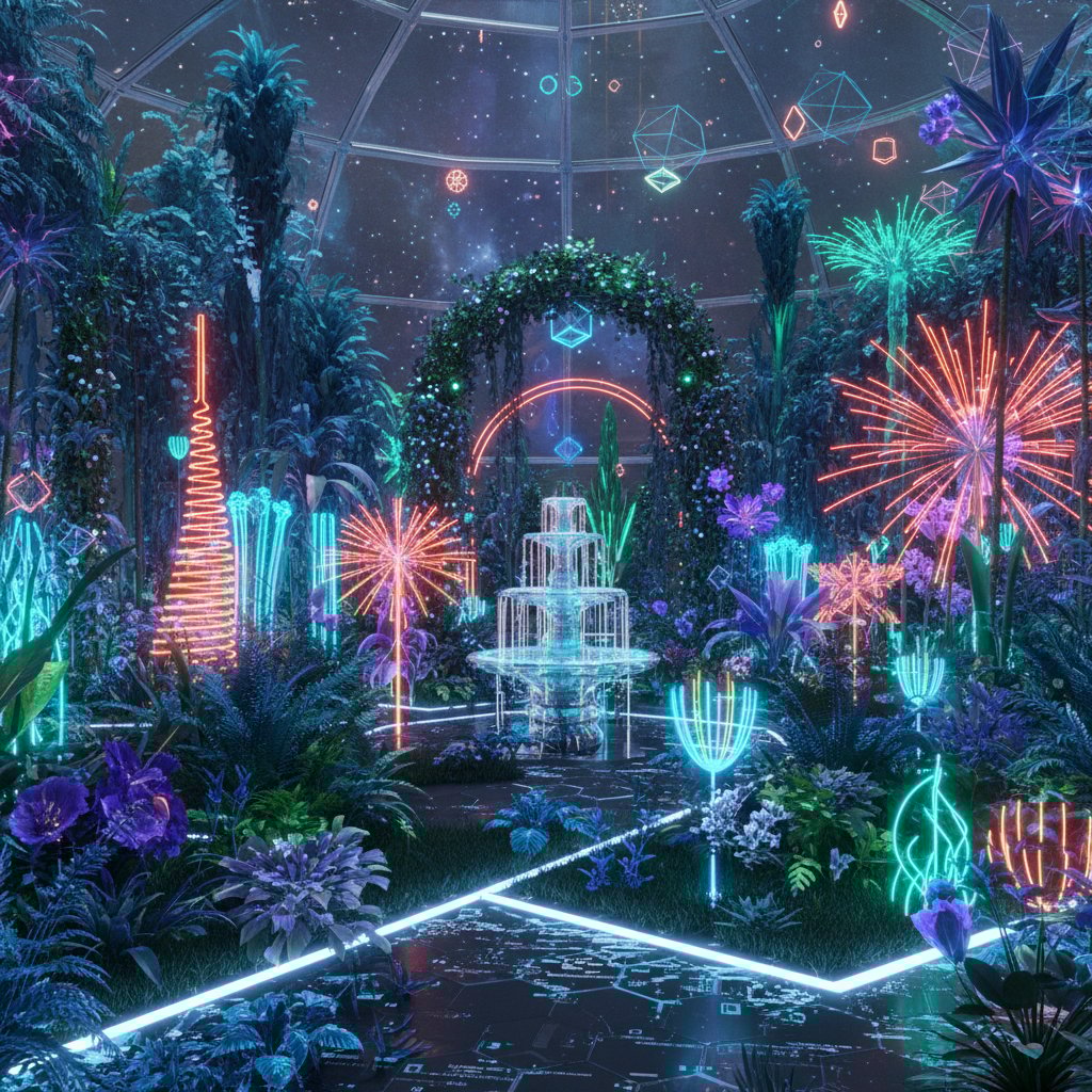 Wirtualny ogród – połączenie natury i technologii