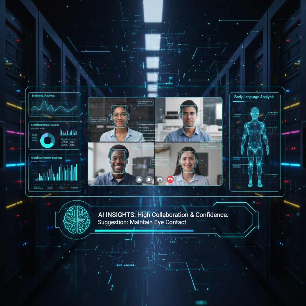 Zespół analizujący recenzje w formie wideo i głosu na monitorach