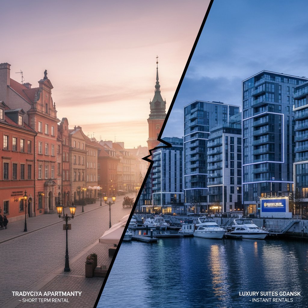 Widok na centrum Warszawy i Gdańska – porównanie rynku najmu