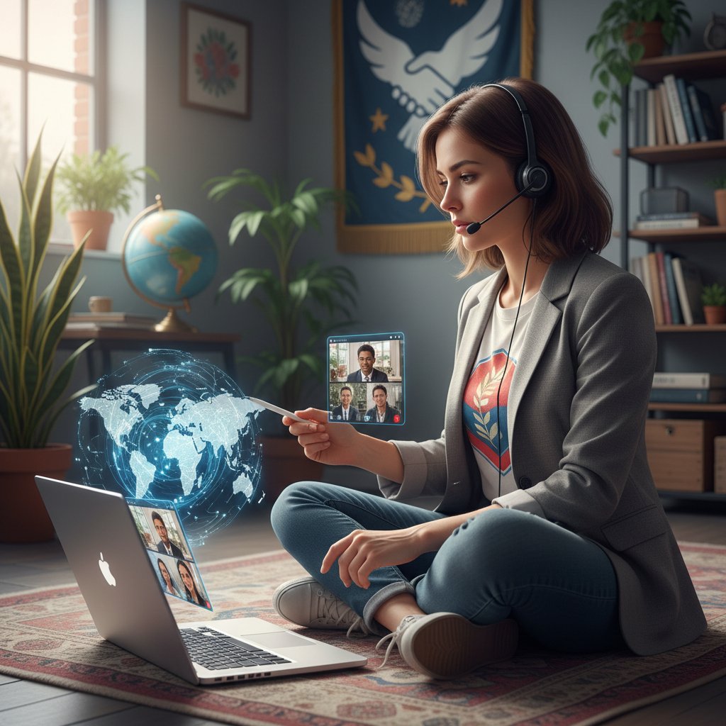 Cyfrowy aktywista reprezentujący nowe pokolenie dyplomatów – historia dyplomacji online