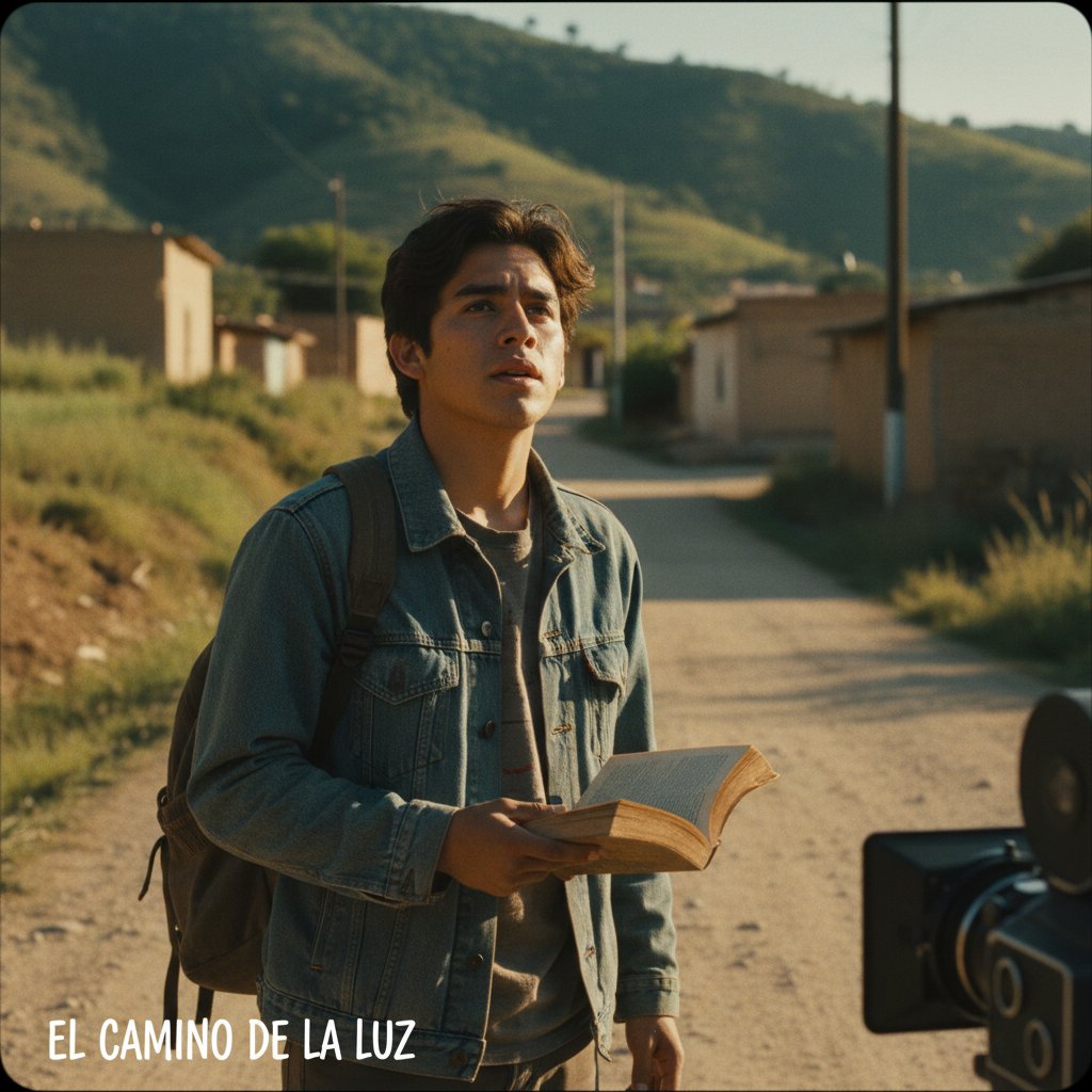 A young actor in a coming-of-age scene from a Mexican indie film, representing the rise of Gael García Bernal in early indie cinema