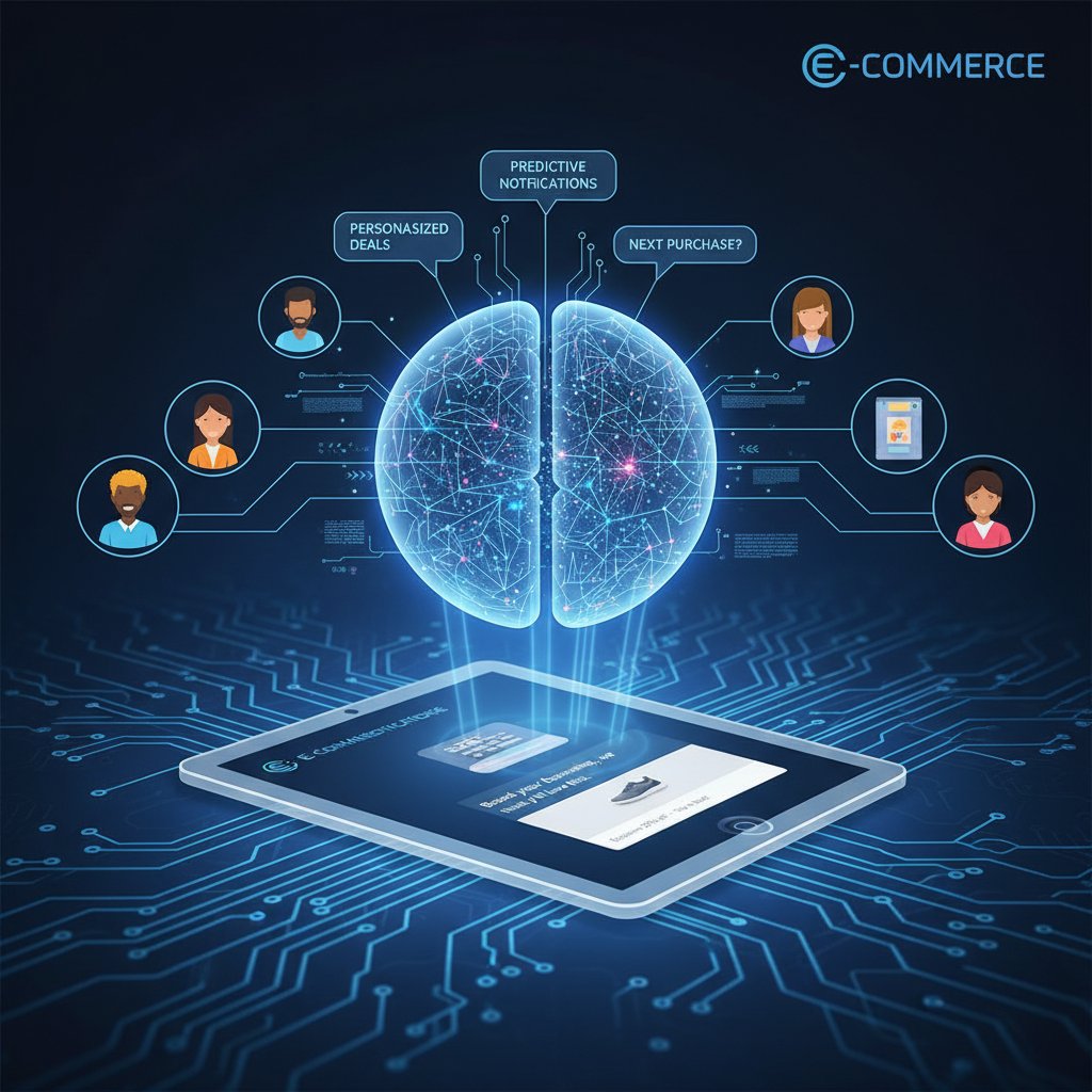 Algorytm AI generujący predykcyjne powiadomienia dla klientów e-commerce