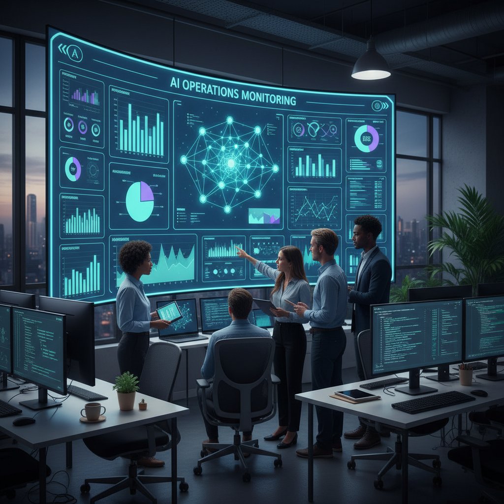 Zespół analityków monitorujących system AAO – analiza operacyjna na żywo