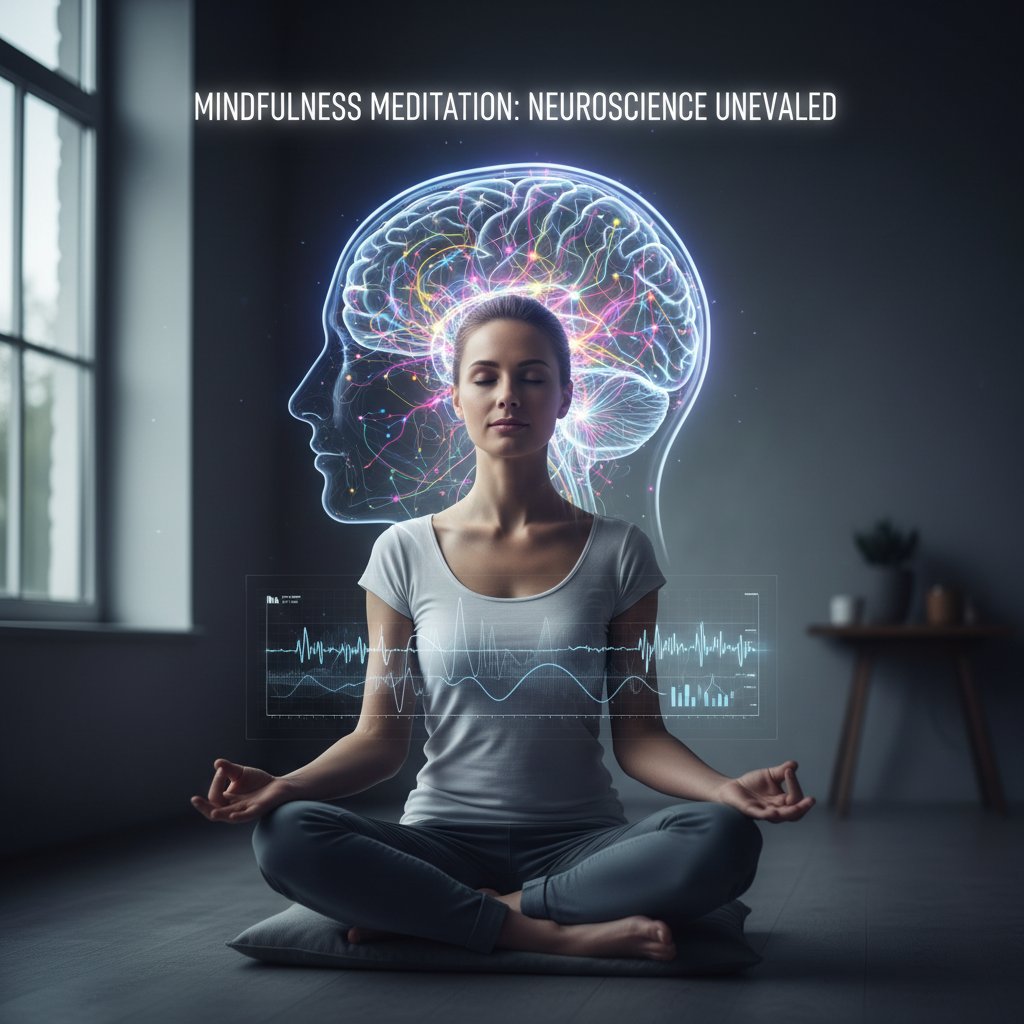 Zdjęcie badania mózgu podczas praktyki uważności, neurobiologia mindfulness