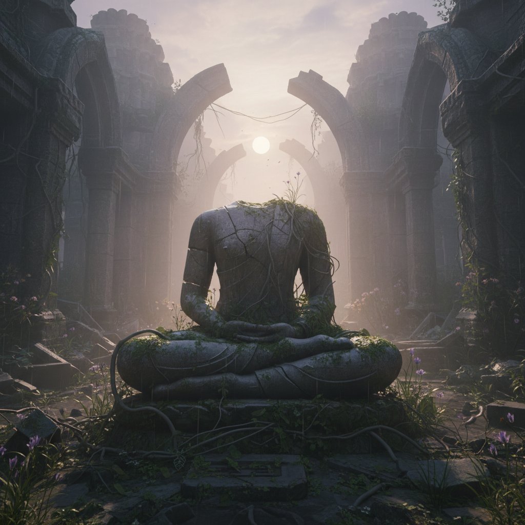 Rozbita figura medytacyjna – krytyka powierzchownego mindfulness