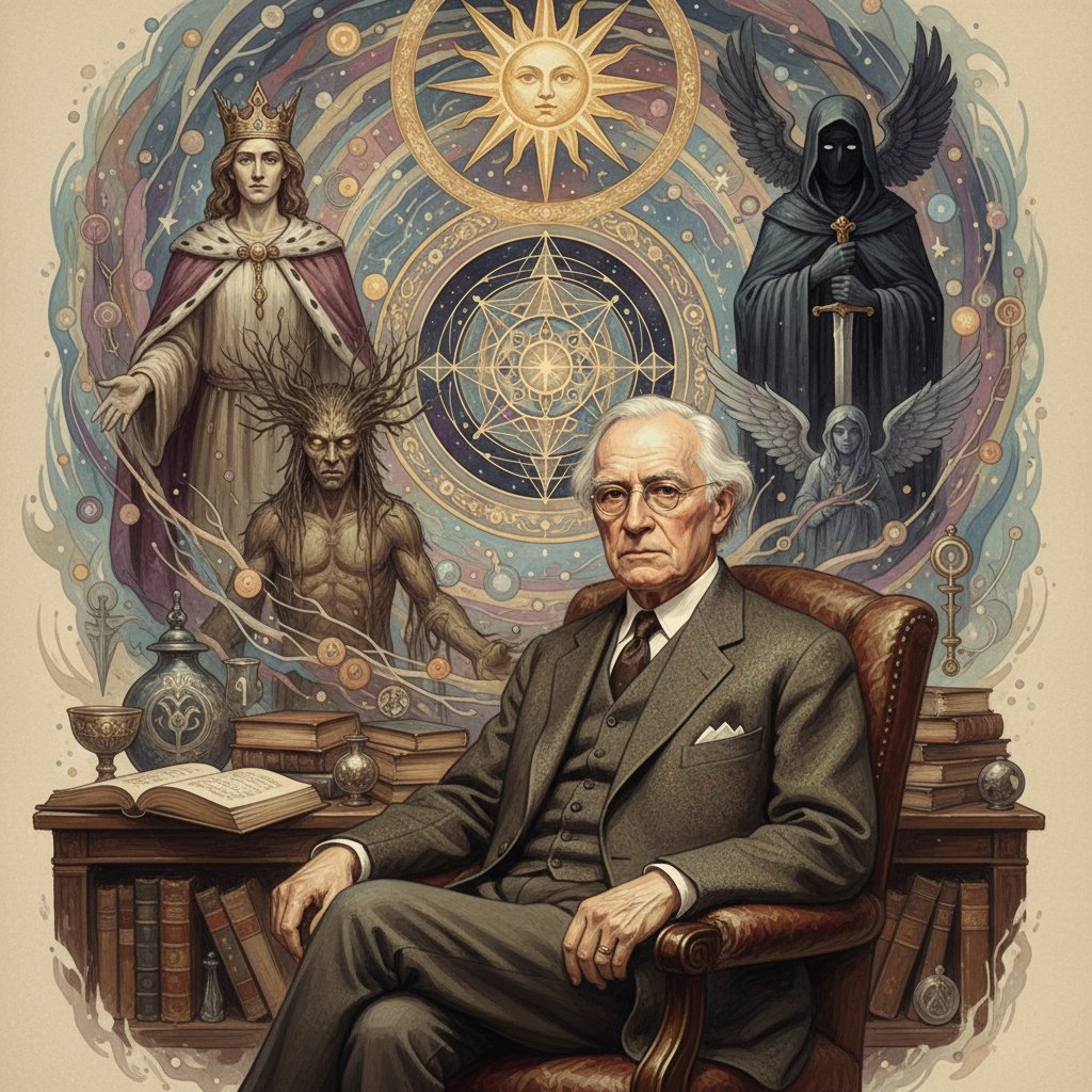 Portret Carla Junga wśród symbolicznych archetypów psychologicznych