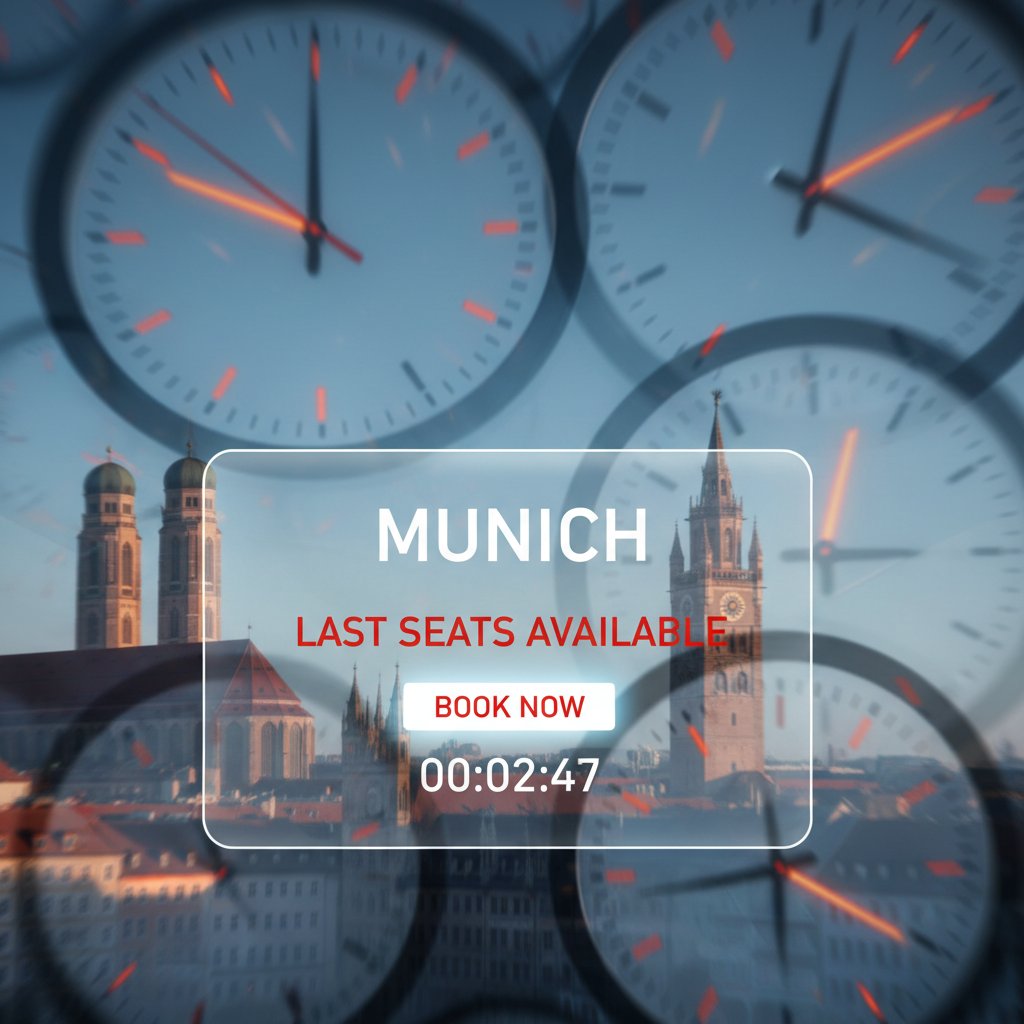 Time-sensitive flight booking concept for Munich