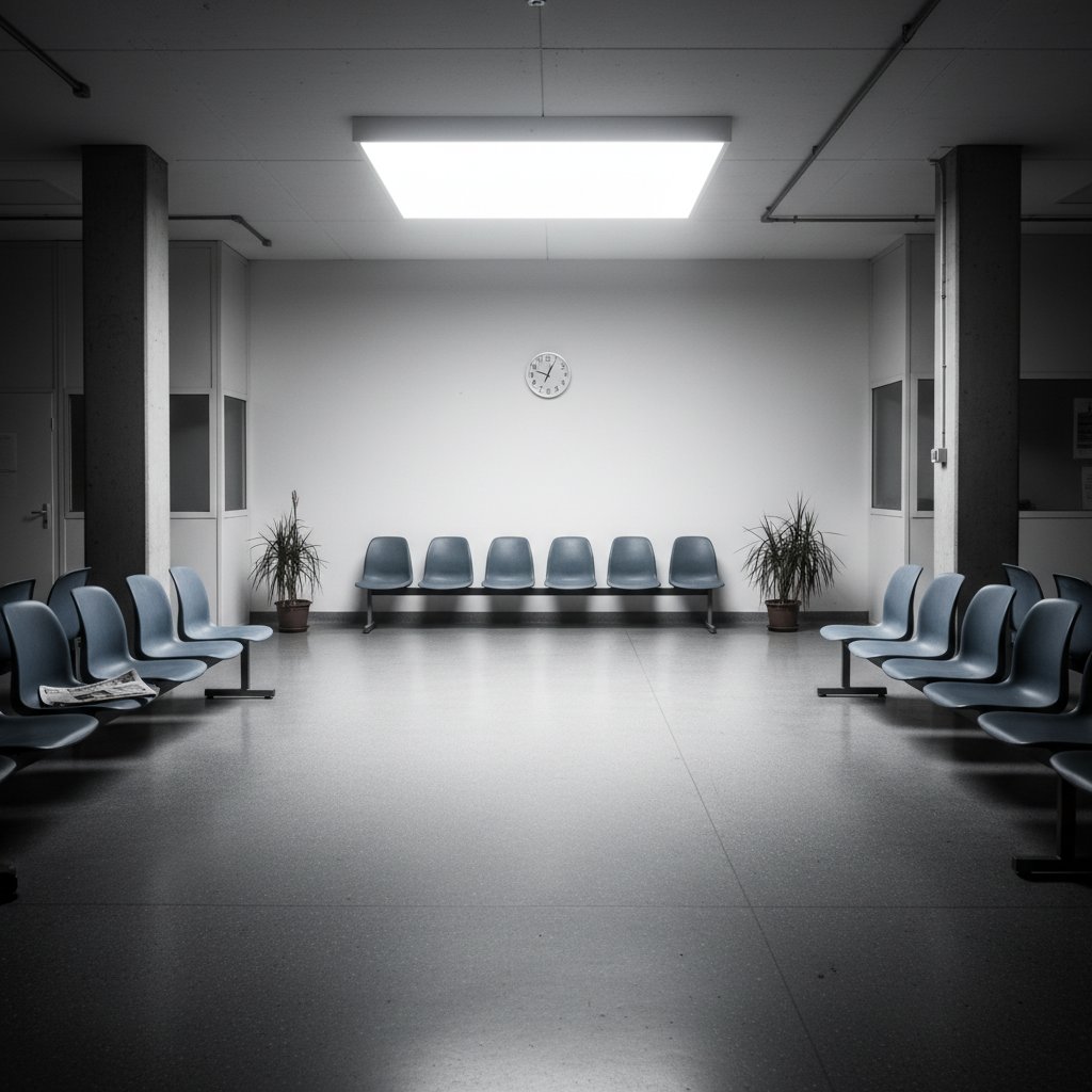 Pusta poczekalnia – symbol społecznej obojętności wobec psychozy poporodowej