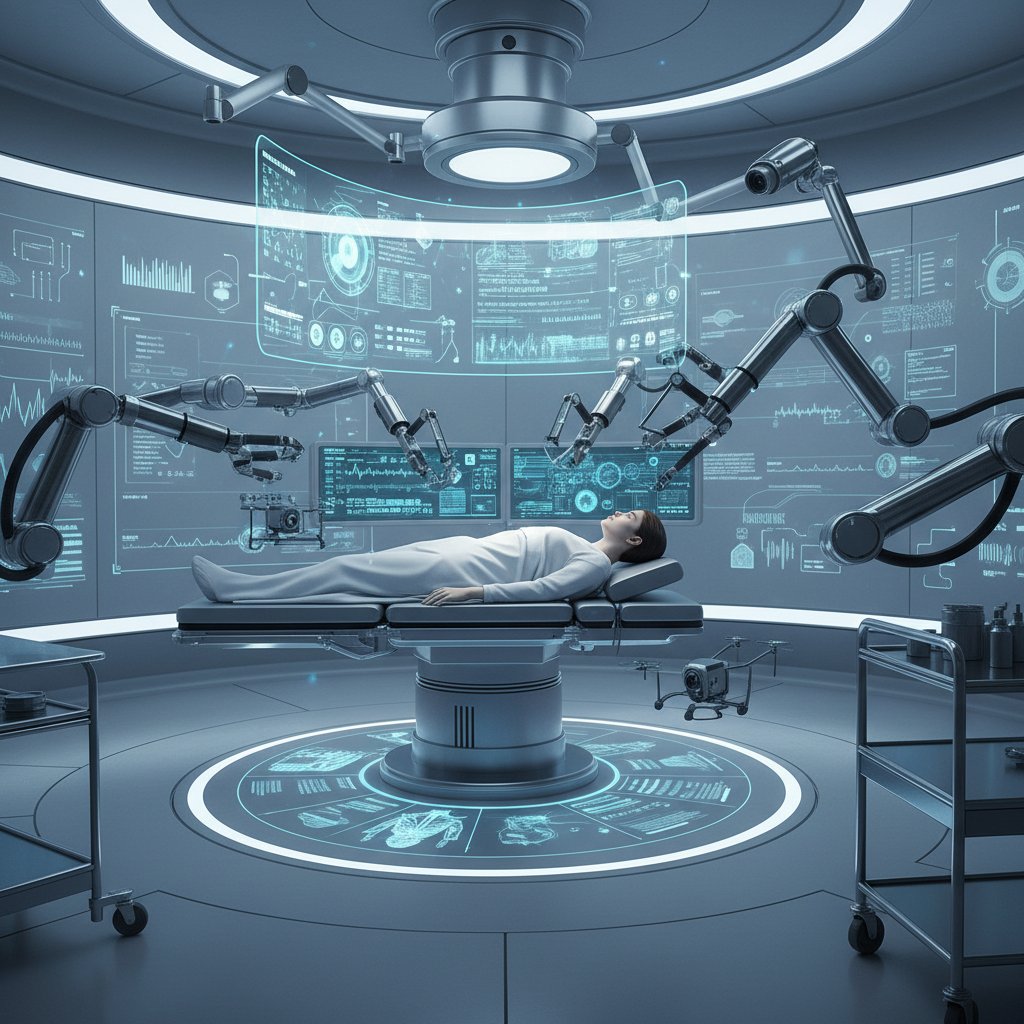 Nowoczesna sala operacyjna z zaawansowaną technologią
