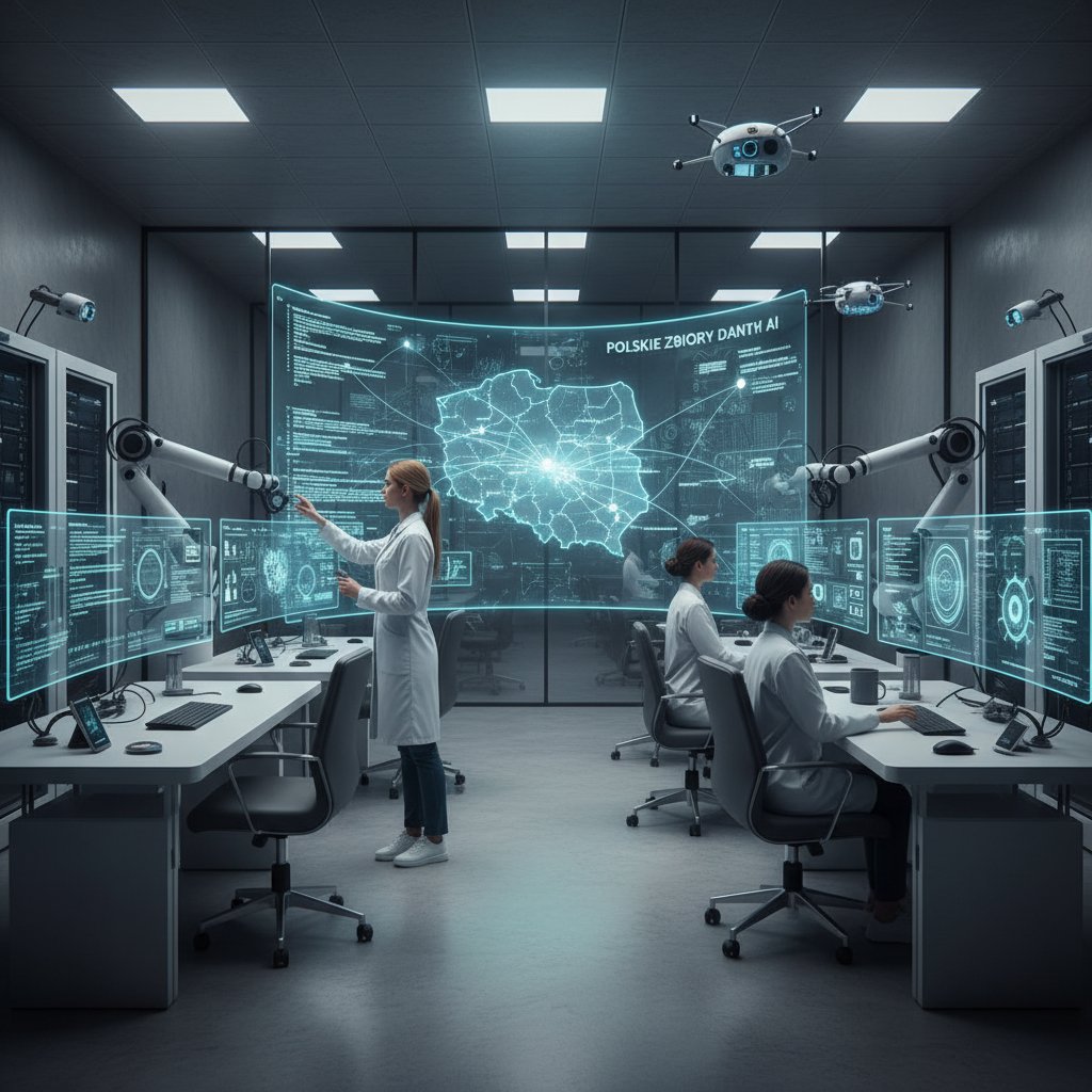 Nowoczesne centrum badawcze AI testujące nowe modele na polskich danych