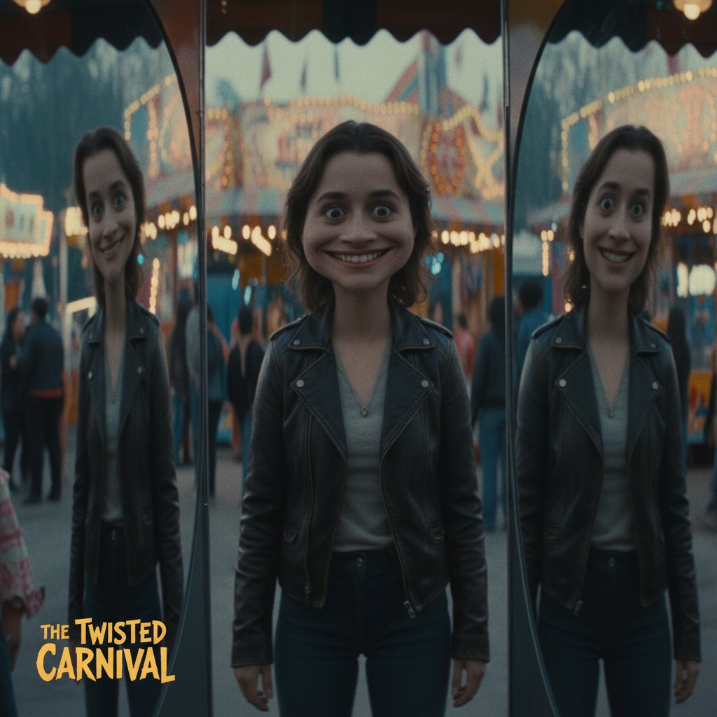 Protagonist experiencing shifting beauty perceptions