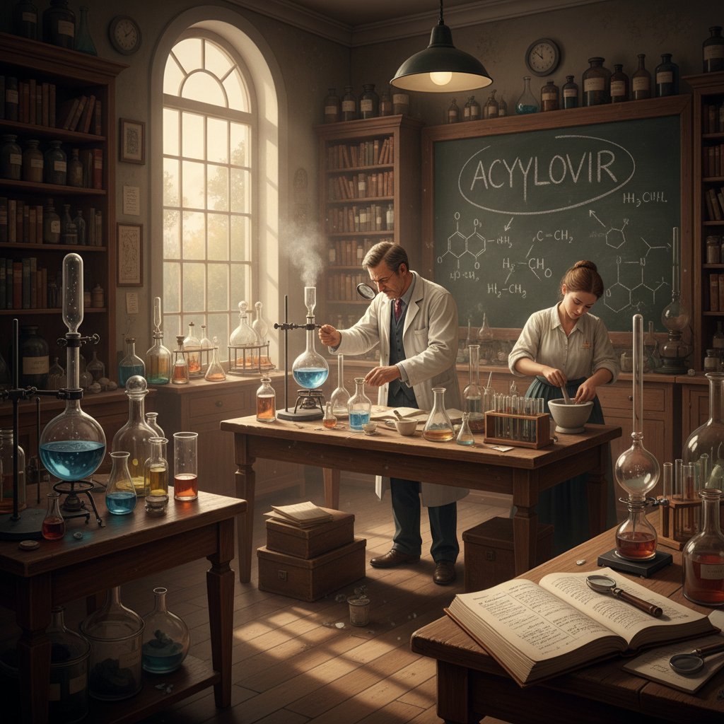 Stare laboratorium farmaceutyczne, gdzie powstał acyklowir