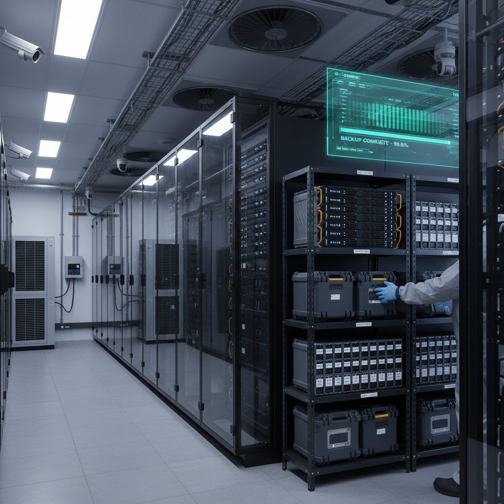Bezpieczna serwerownia i backup danych w firmie
