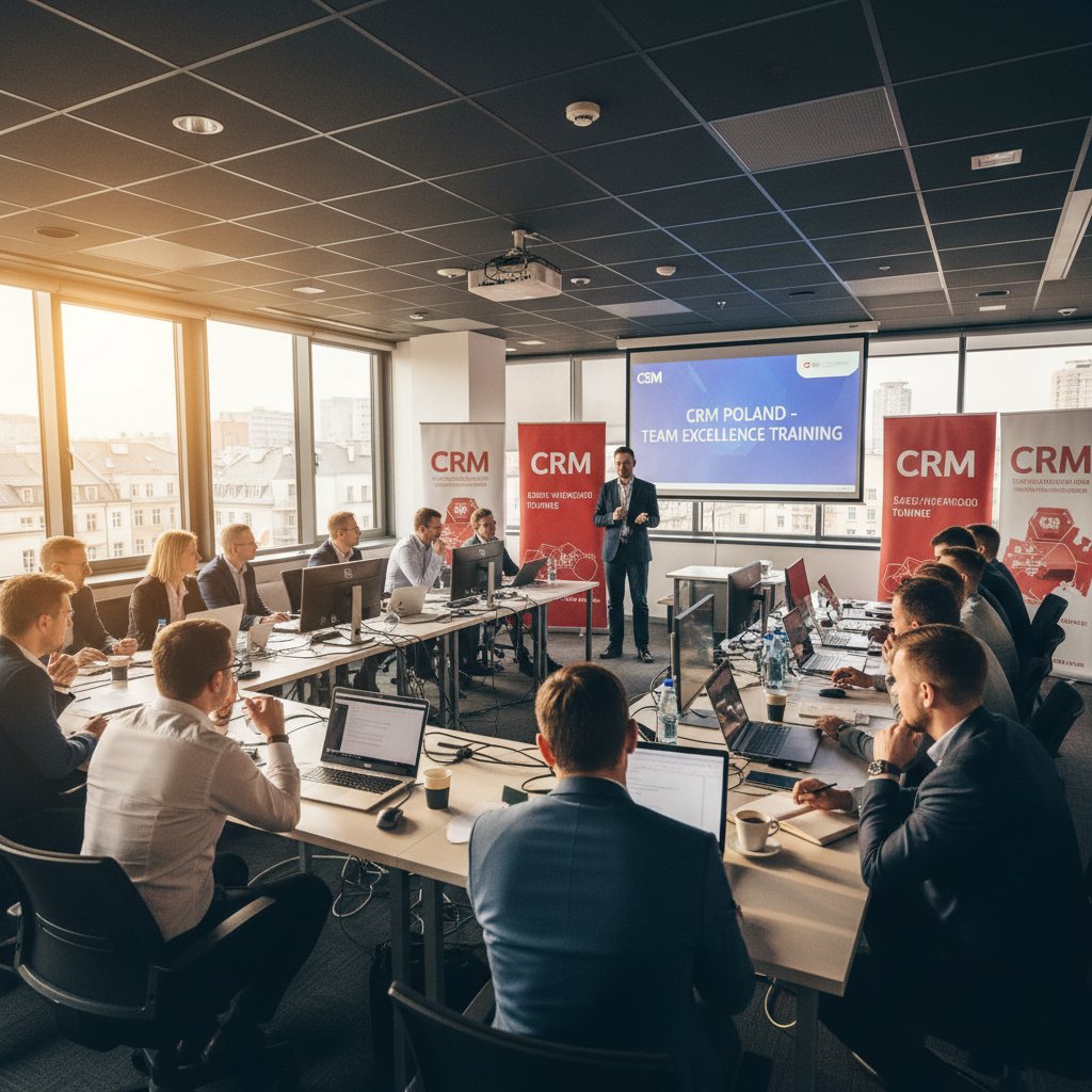 Szkolenie zespołu z obsługi systemu CRM w polskiej firmie