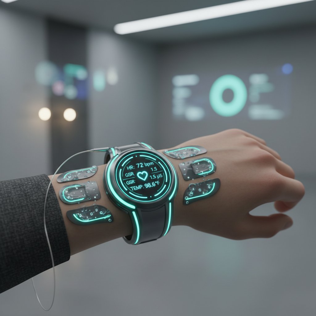 Nowoczesne technologie monitorujące poziom oksytocyny – zbliżenie na inteligentny zegarek lub opaskę, oksytocyna, wearables