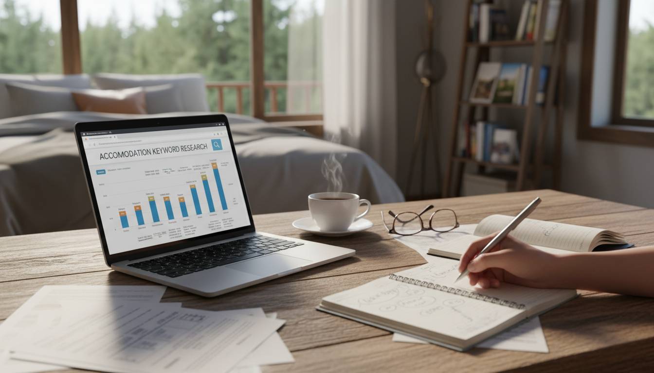 Accommodation keyword research in the age of AI and intent