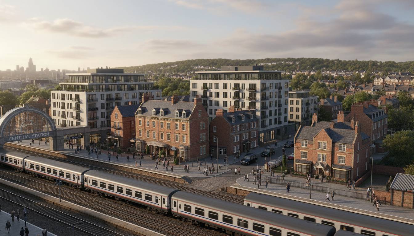 Would you dare stay near a train station? The secrets revealed