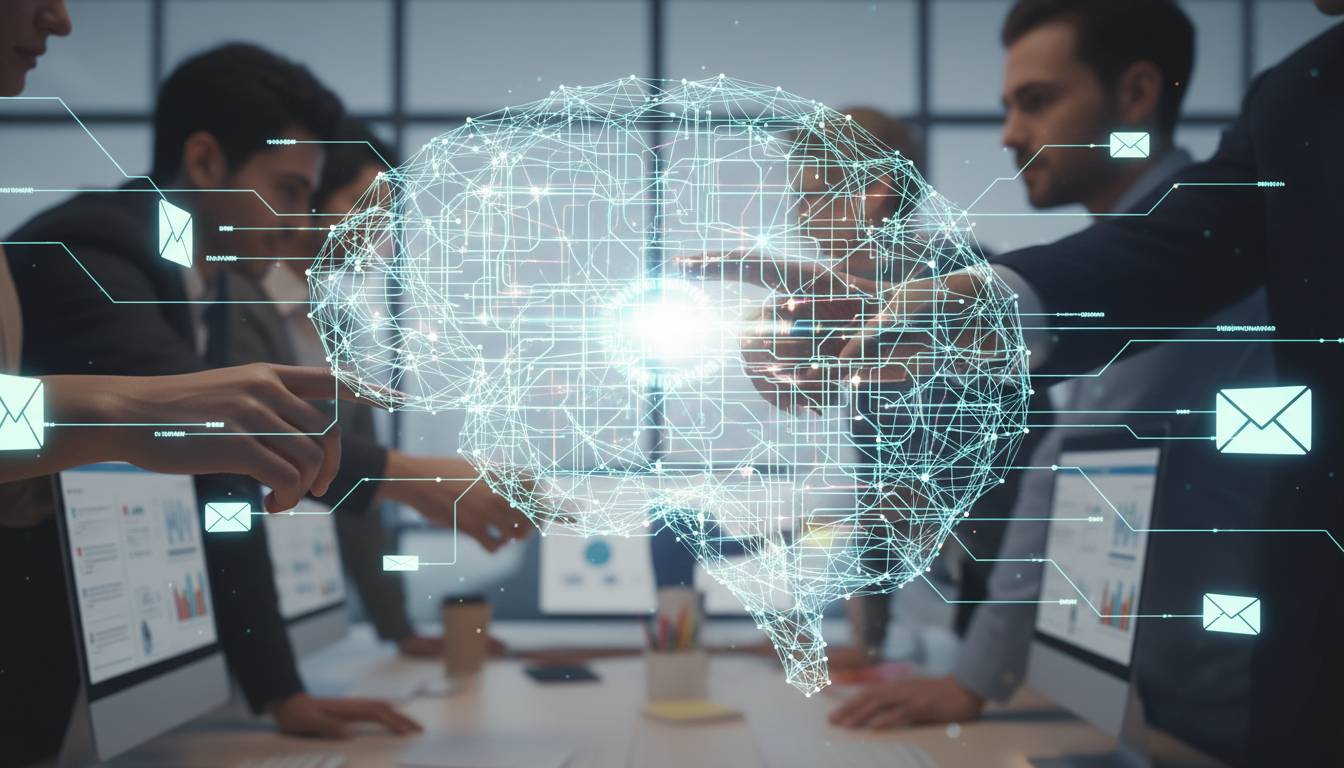 AI-driven email collaboration and the quiet rewrite of workplace power