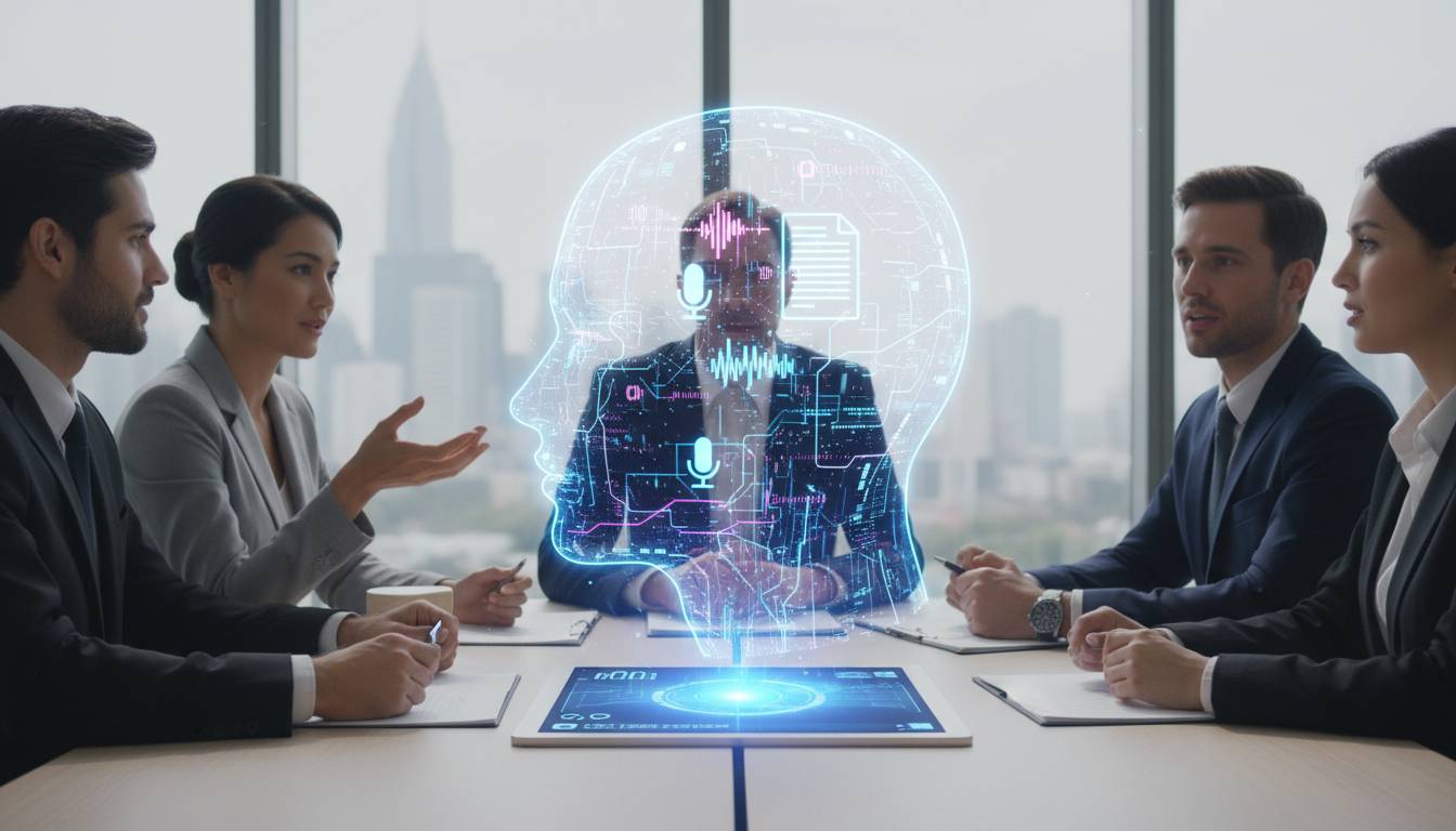 AI-driven virtual assistant for meeting transcription: tool or trap?