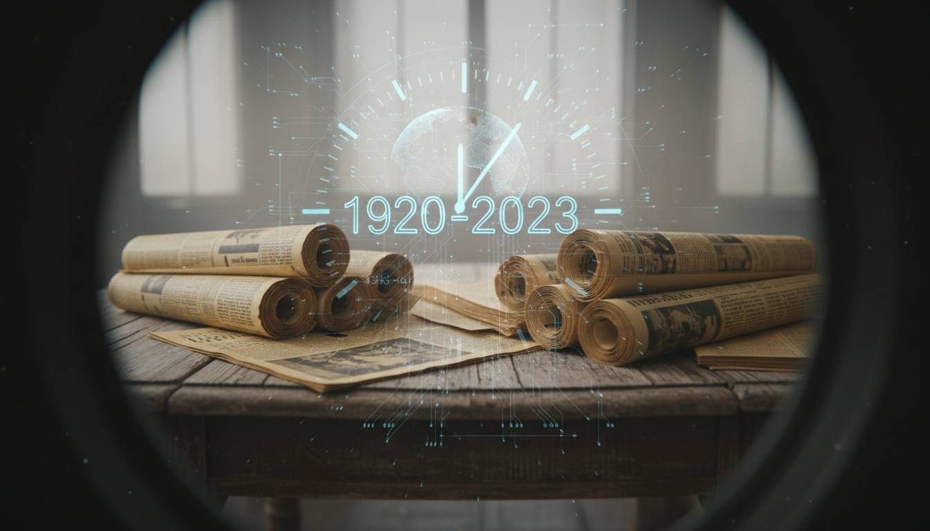 AI-generated news archives and the battle to control history