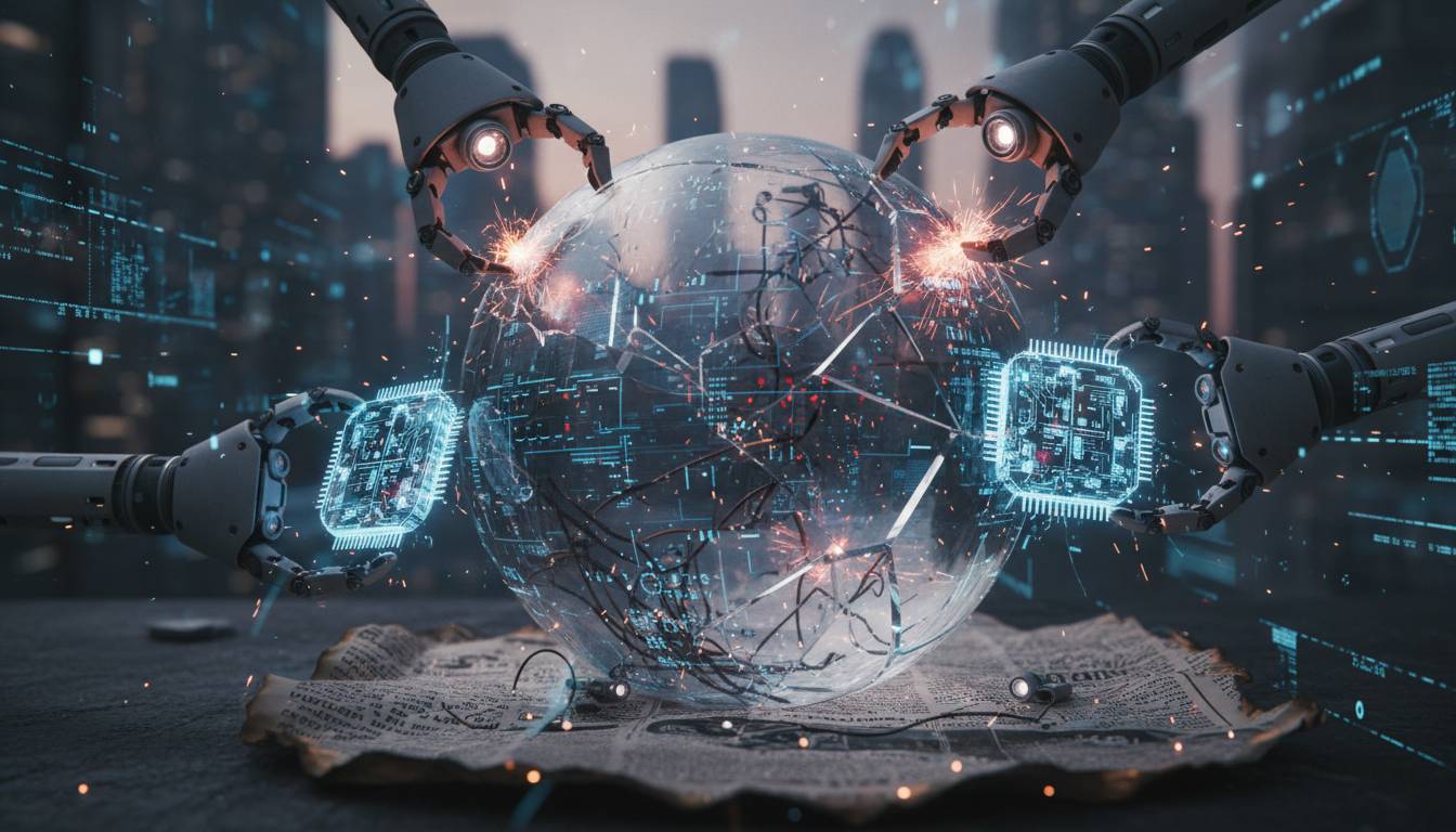 AI-generated news tool limitations that quietly distort truth