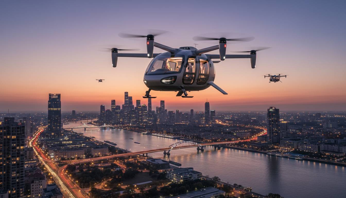 The explosive truth about air taxi flights in 2026