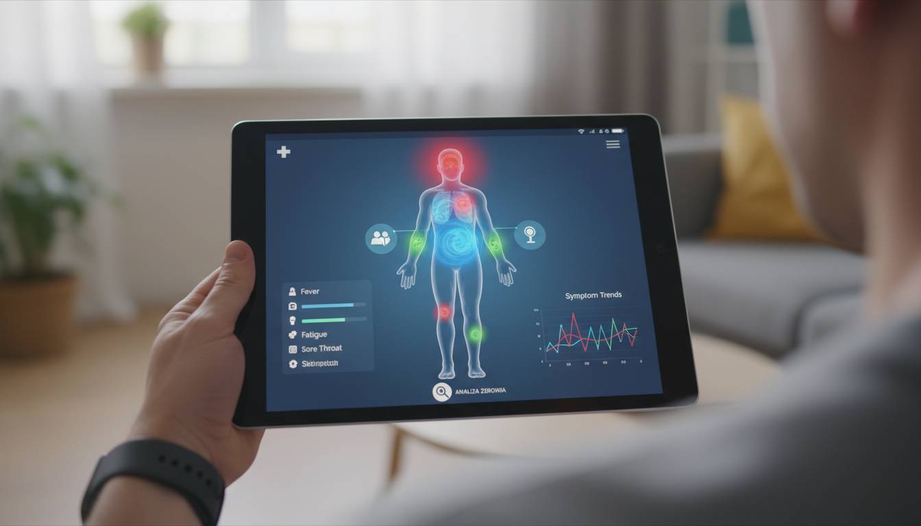 Analiza zdrowotna objawów z AI zamiast dr Google