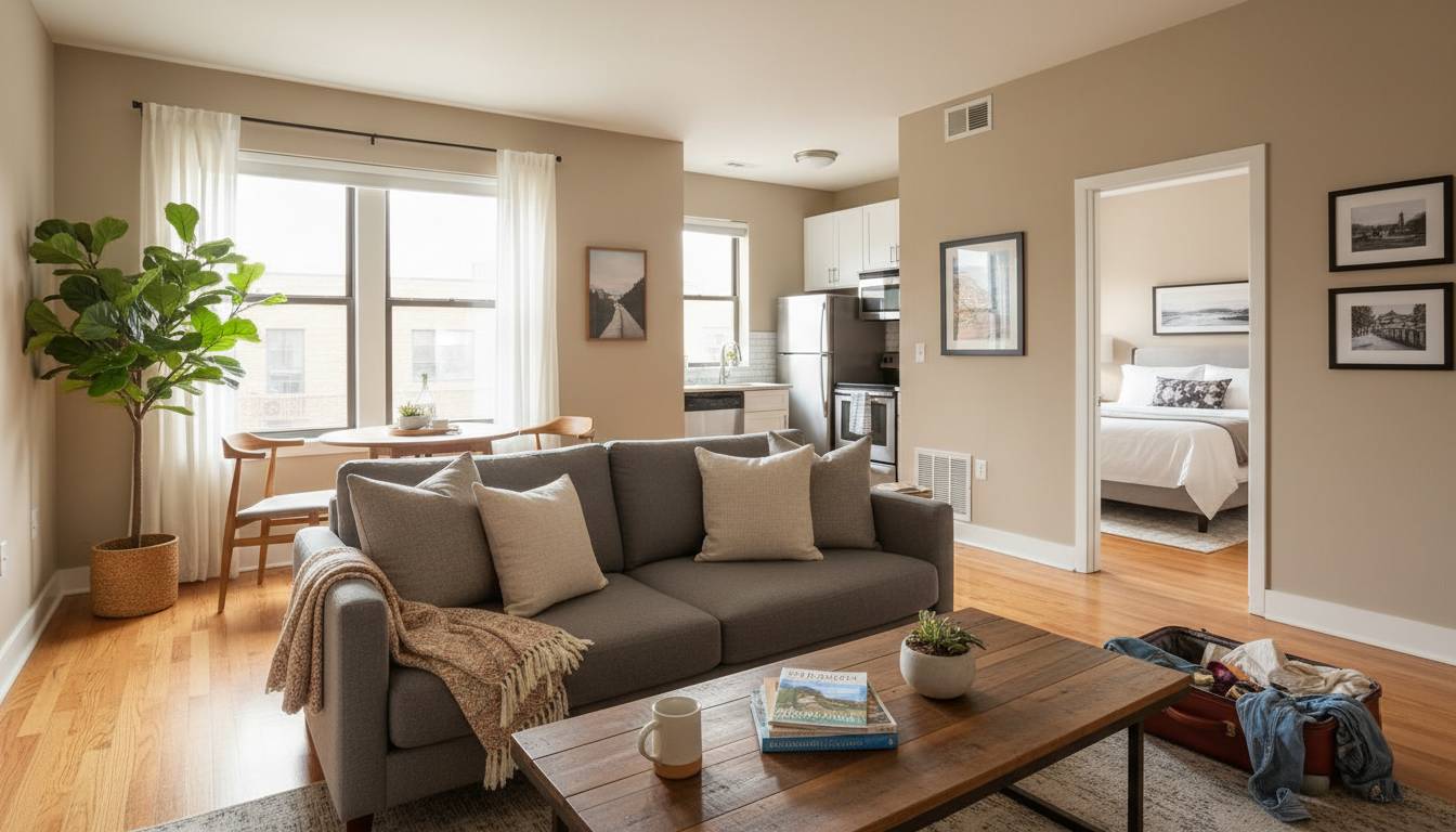 Apartament na miesiąc: ceny, różnice od Airbnb i ukryte koszty