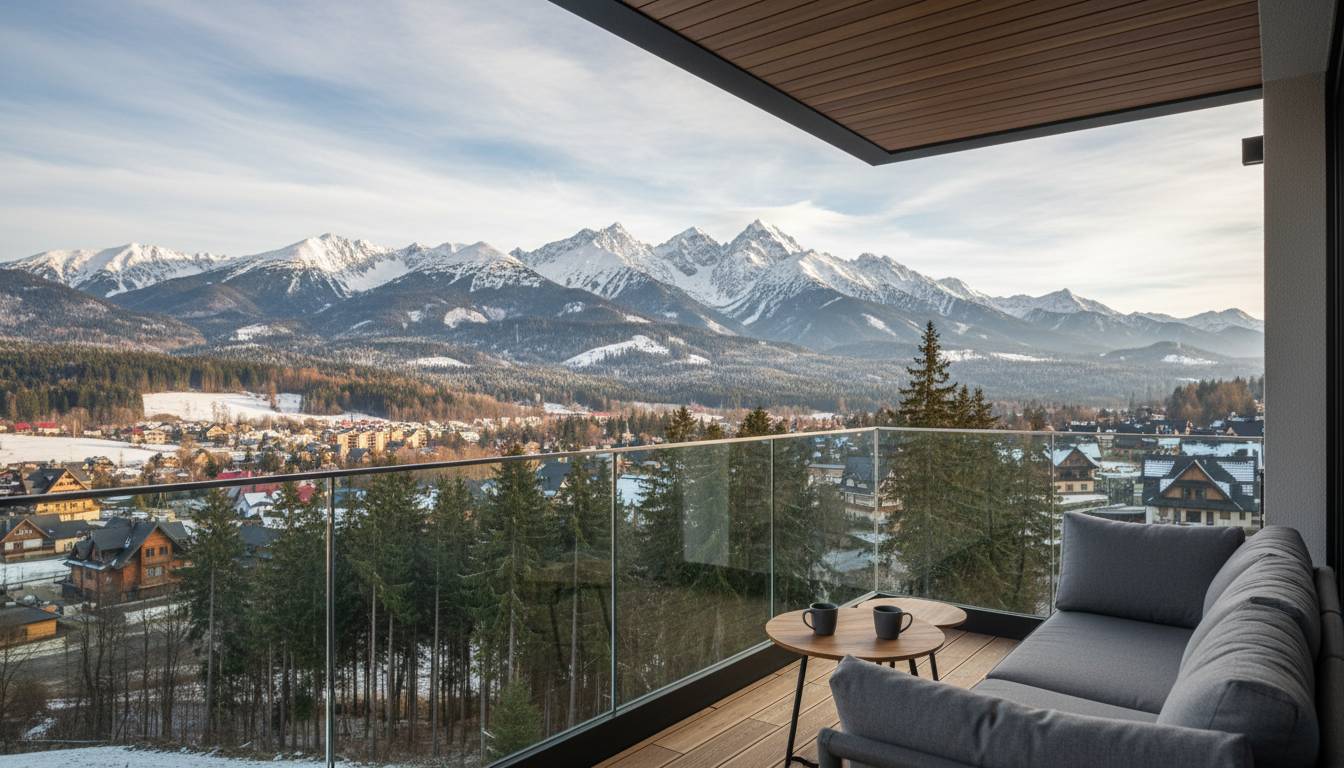 Zakopane jakiego nie znasz: prawda o apartamentach z widokiem na Tatry