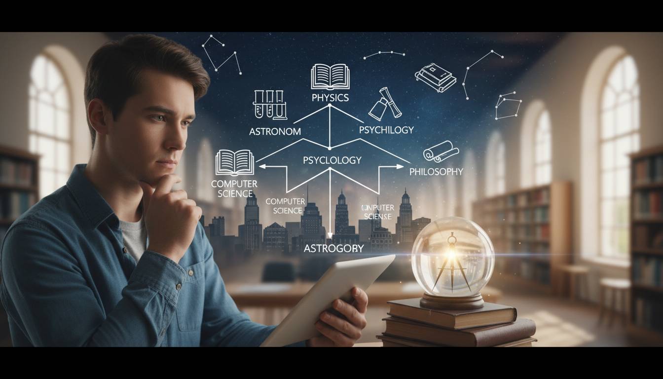 Astrologia a wybór kierunku studiów: dane kontra intuicja