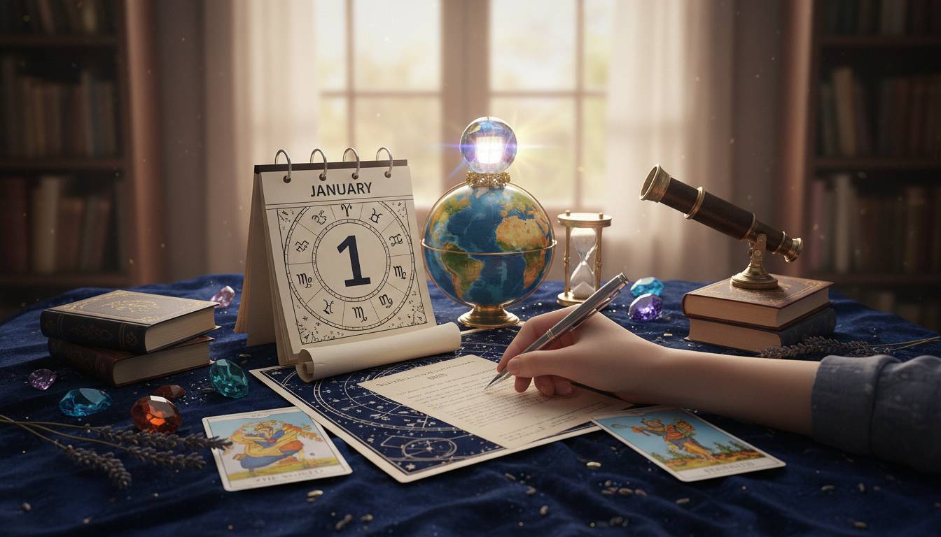 Astrologiczne postanowienia noworoczne 2026 zamiast kultu produktywności