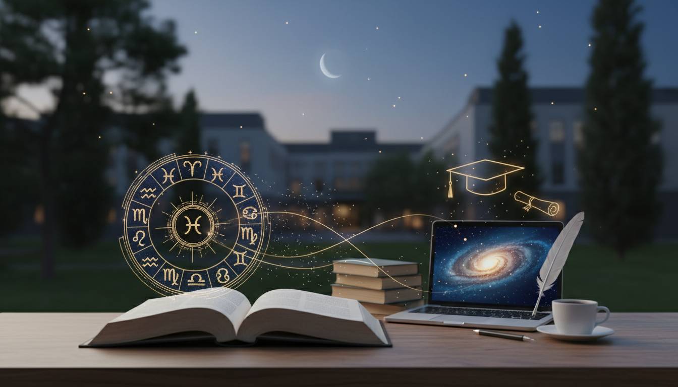 Jak astrologiczne wskazówki wywracają życie studentów do góry nogami?